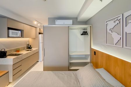 Studio para alugar com 29m², 1 quarto e sem vagaCozinha