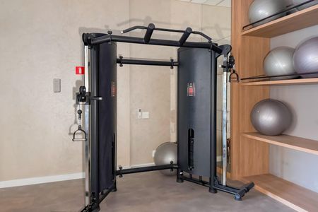 Studio para alugar com 29m², 1 quarto e sem vagaÁrea comum - Academia