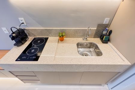 Studio para alugar com 29m², 1 quarto e sem vagaCozinha