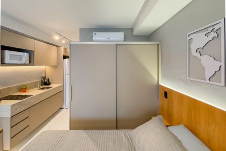 Studio para alugar com 29m², 1 quarto e sem vagaCozinha