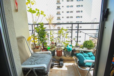 Varanda da Sala 2 de apartamento à venda com 2 quartos, 55m² em Alto da Mooca, São Paulo