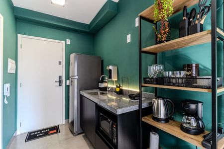 Studio para alugar com 22m², 1 quarto e sem vaga Studio para alugar com 22m², 1 quarto e sem vagaCozinha