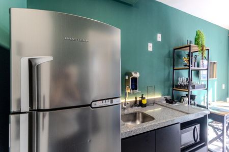 Studio para alugar com 22m², 1 quarto e sem vaga Studio para alugar com 22m², 1 quarto e sem vagaCozinha