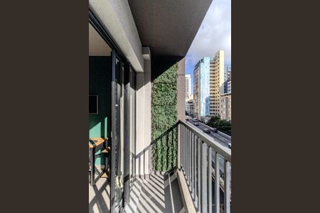 Studio para alugar com 22m², 1 quarto e sem vaga Studio para alugar com 22m², 1 quarto e sem vagaVaranda