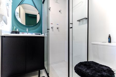 Studio para alugar com 22m², 1 quarto e sem vaga Studio para alugar com 22m², 1 quarto e sem vagaBanheiro