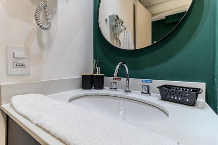 Studio para alugar com 22m², 1 quarto e sem vaga Studio para alugar com 22m², 1 quarto e sem vagaBanheiro