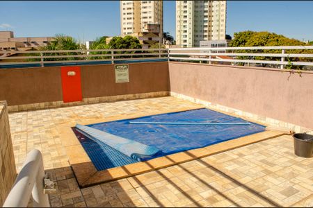 Área comum - Piscina de apartamento para alugar com 1 quarto, 36m² em Setor Leste Universitário, Goiânia