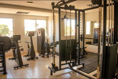 Área comum - Academia de apartamento para alugar com 1 quarto, 36m² em Setor Leste Universitário, Goiânia
