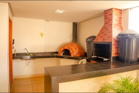 Área comum - Churrasqueira de apartamento para alugar com 1 quarto, 36m² em Setor Leste Universitário, Goiânia
