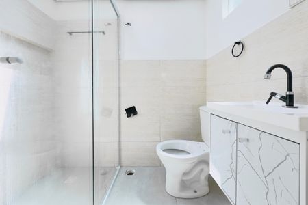 Banheiro de kitnet/studio para alugar com 1 quarto, 30m² em Jardim Satélite, São José dos Campos