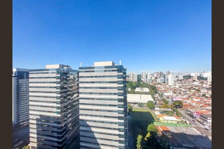 Vista da Sacada da Suíte de apartamento para alugar com 1 quarto, 53m² em Santo Amaro, São Paulo