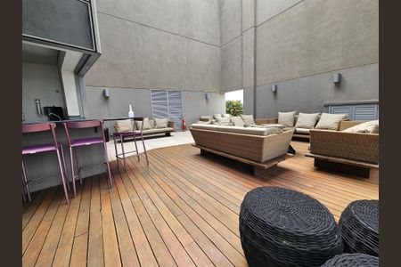 Apartamento para alugar com 53m², 1 quarto e 1 vaga Apartamento para alugar com 53m², 1 quarto e 1 vagaÁrea comum - Churrasqueira