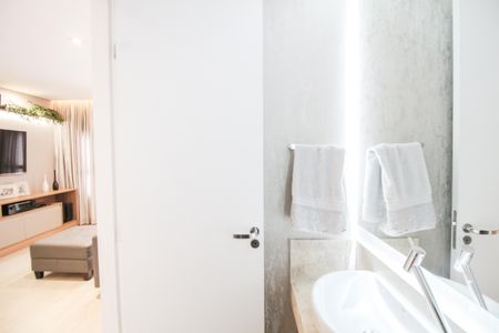 Apartamento à venda com 130m², 3 quartos e 2 vagas Apartamento à venda com 130m², 3 quartos e 2 vagasBanheiro 1 - Lavabo