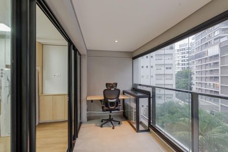 Studio à venda com 31m², 1 quarto e sem vagaSacada