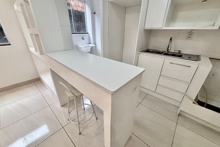 Cozinha de apartamento para alugar com 2 quartos, 39m² em Jardim Popular, São Paulo