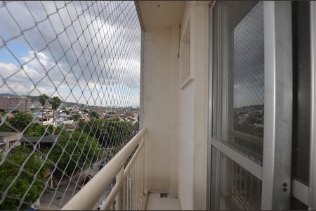 Varanda da sala de apartamento para alugar com 2 quartos, 50m² em Campinho, Rio de Janeiro