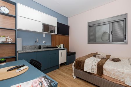 Studio de kitnet/studio à venda com 1 quarto, 18m² em Santo Amaro, São Paulo