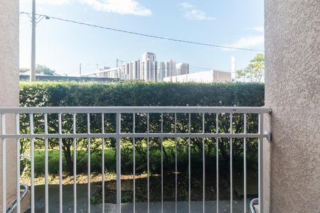 Varanda da Sala de apartamento para alugar com 2 quartos, 48m² em Vila Mogilar, Mogi das Cruzes