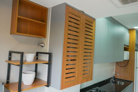 Studio à venda com 34m², 1 quarto e 1 vagaCozinha e Área de Serviço