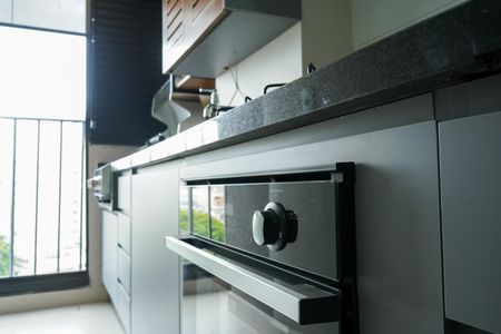 Studio à venda com 34m², 1 quarto e 1 vagaCozinha e Área de Serviço