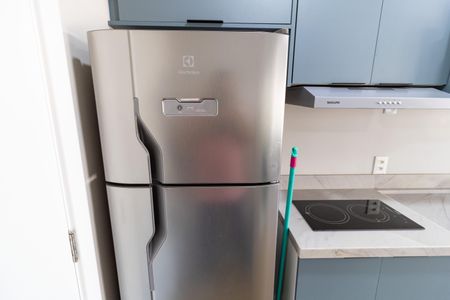 Cozinha de kitnet/studio à venda com 1 quarto, 27m² em Partenon, Porto Alegre