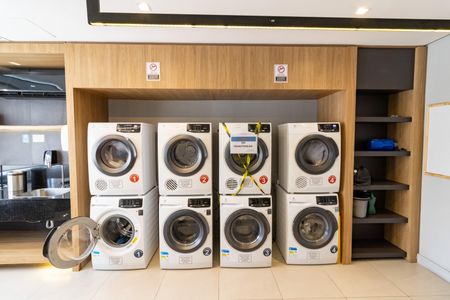 Studio à venda com 27m², 1 quarto e 1 vagaLavanderia