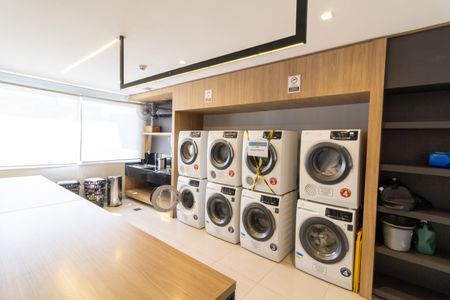 Studio à venda com 27m², 1 quarto e 1 vagaLavanderia