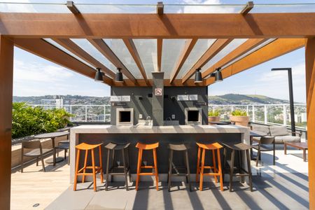 Studio à venda com 27m², 1 quarto e 1 vagaÁrea comum - Churrasqueira