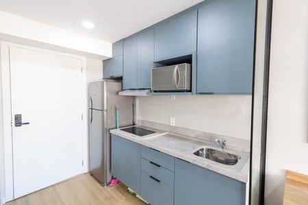 Cozinha de kitnet/studio à venda com 1 quarto, 27m² em Partenon, Porto Alegre