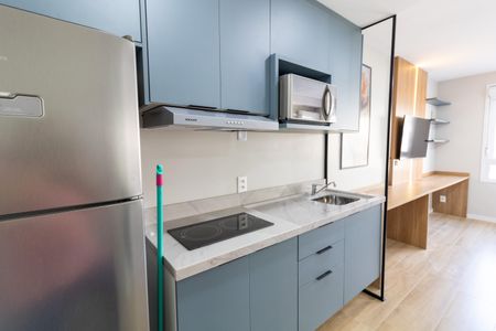 Studio à venda com 27m², 1 quarto e 1 vagaStudio