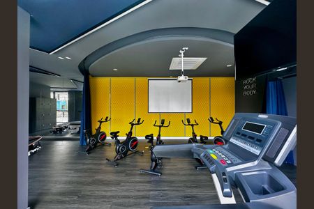 Apartamento para alugar com 72m², 2 quartos e 1 vaga Apartamento para alugar com 72m², 2 quartos e 1 vagaÁrea comum - Academia