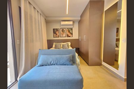 Studio de kitnet/studio para alugar com 1 quarto, 27m² em Jardim das Acacias, São Paulo