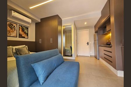 Studio de kitnet/studio para alugar com 1 quarto, 27m² em Jardim das Acacias, São Paulo