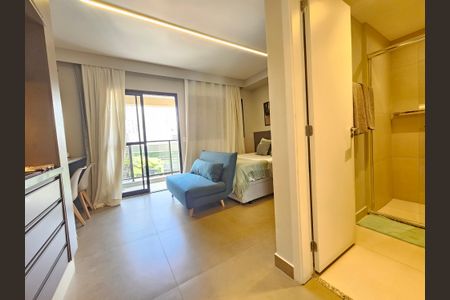 Studio de kitnet/studio para alugar com 1 quarto, 27m² em Jardim das Acacias, São Paulo