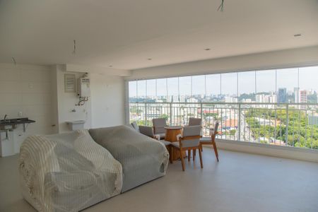 Sala/Cozinha de apartamento à venda com 2 quartos, 80m² em Santo Amaro, São Paulo