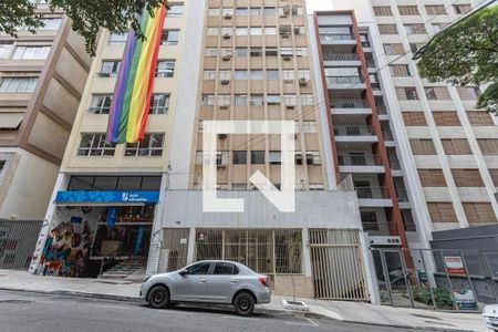 Apartamento à venda com 57m², 1 quarto e 1 vagaFachada