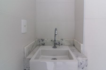 Banheiro Social de kitnet/studio à venda com 1 quarto, 23m² em Brooklin Paulista, São Paulo