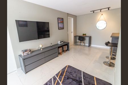 Sala de apartamento para alugar com 1 quarto, 52m² em Vila Regente Feijó, São Paulo