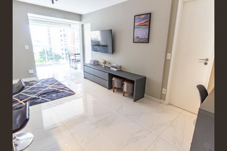 Sala de apartamento para alugar com 1 quarto, 52m² em Vila Regente Feijó, São Paulo