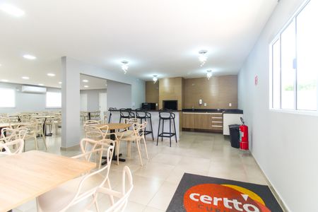 Apartamento para alugar com 45m², 2 quartos e 1 vagaÁrea comum - Salão de festas