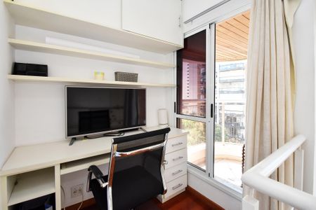 Apartamento para alugar com 63m², 1 quarto e 2 vagasescritorio suite