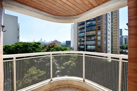 Apartamento para alugar com 63m², 1 quarto e 2 vagasvaranda Sala