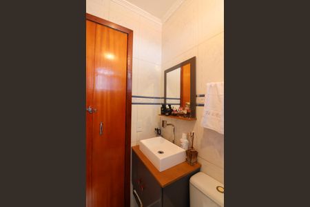 Banheiro Social de apartamento à venda com 2 quartos, 49m² em Baeta Neves, São Bernardo do Campo