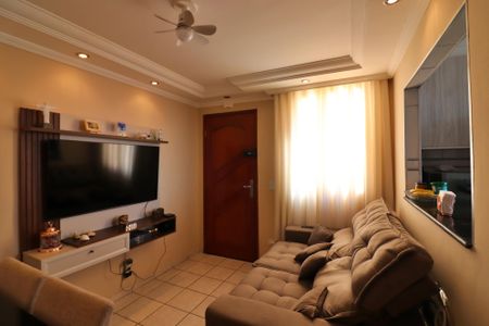 Sala  de apartamento à venda com 2 quartos, 49m² em Baeta Neves, São Bernardo do Campo