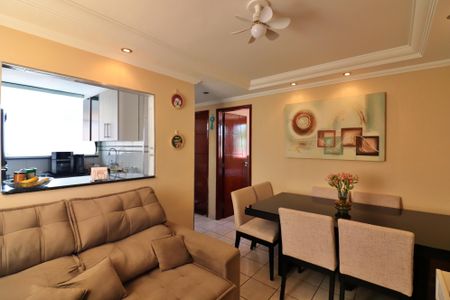 Sala  de apartamento à venda com 2 quartos, 49m² em Baeta Neves, São Bernardo do Campo