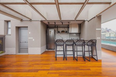 Apartamento para alugar com 38m², 1 quarto e 1 vagaChurrasqueira