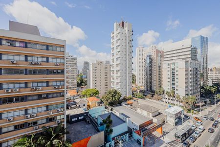 Apartamento para alugar com 38m², 1 quarto e 1 vagaVista da Varanda Sala
