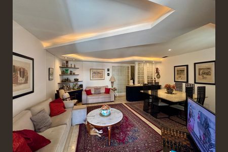 Sala de apartamento à venda com 4 quartos, 161m² em Botafogo, Rio de Janeiro