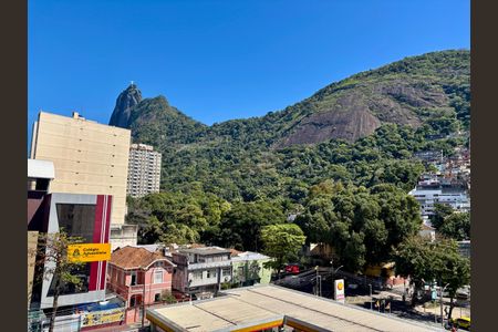 Apartamento à venda com 161m², 4 quartos e 2 vagasVaranda da sala - vista para o Cristo redentor