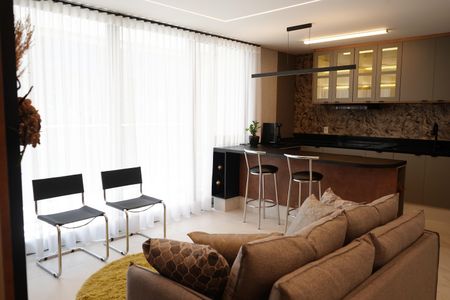 Apartamento à venda com 60m², 1 quarto e 2 vagasSala